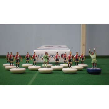Subbuteo Andrew Table Soccer Feyenoord 2014-2015 Europa League on Classic Hasbro bases